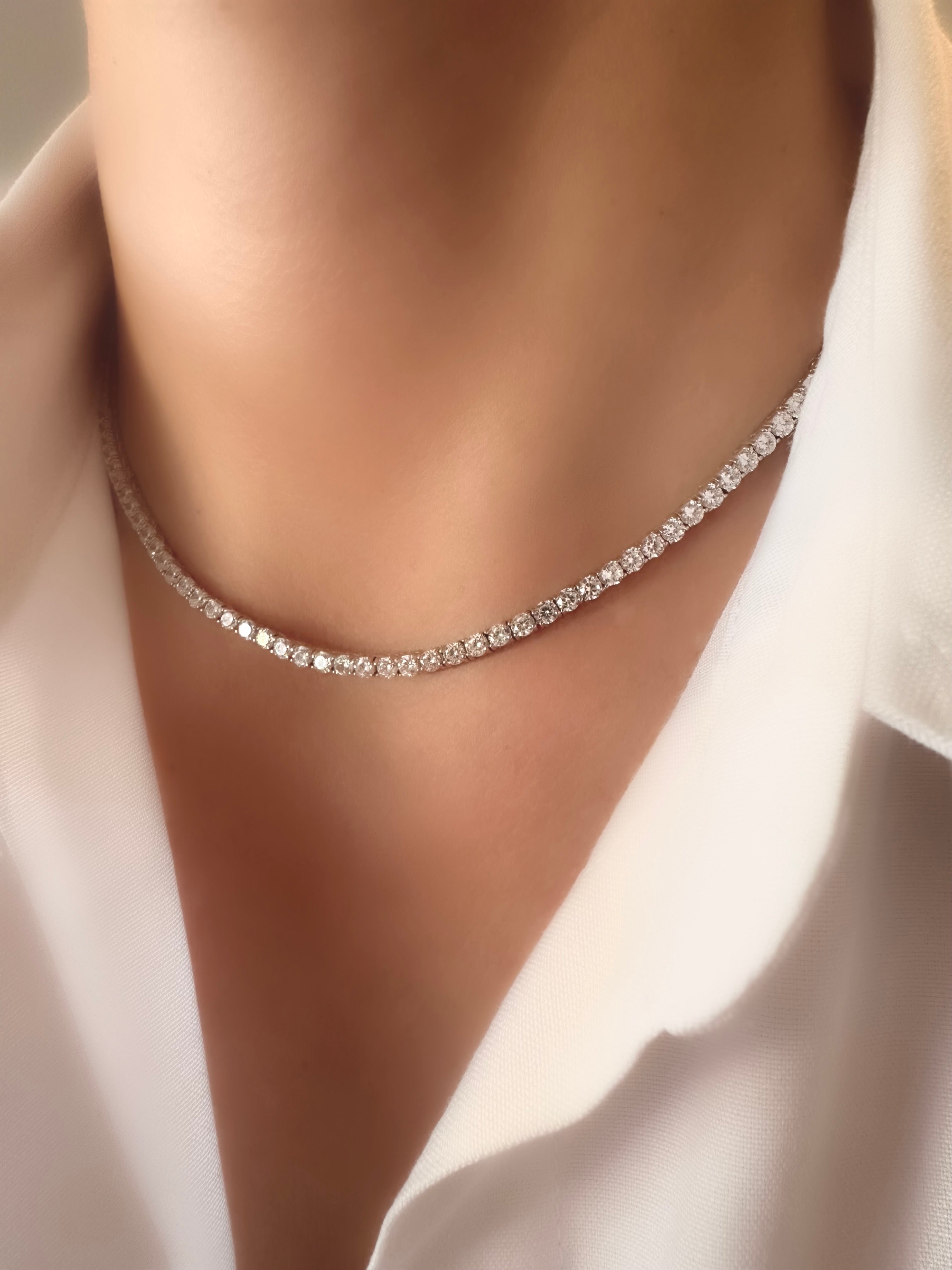 Collar Classic Riviere (3mm) (Plata 925)