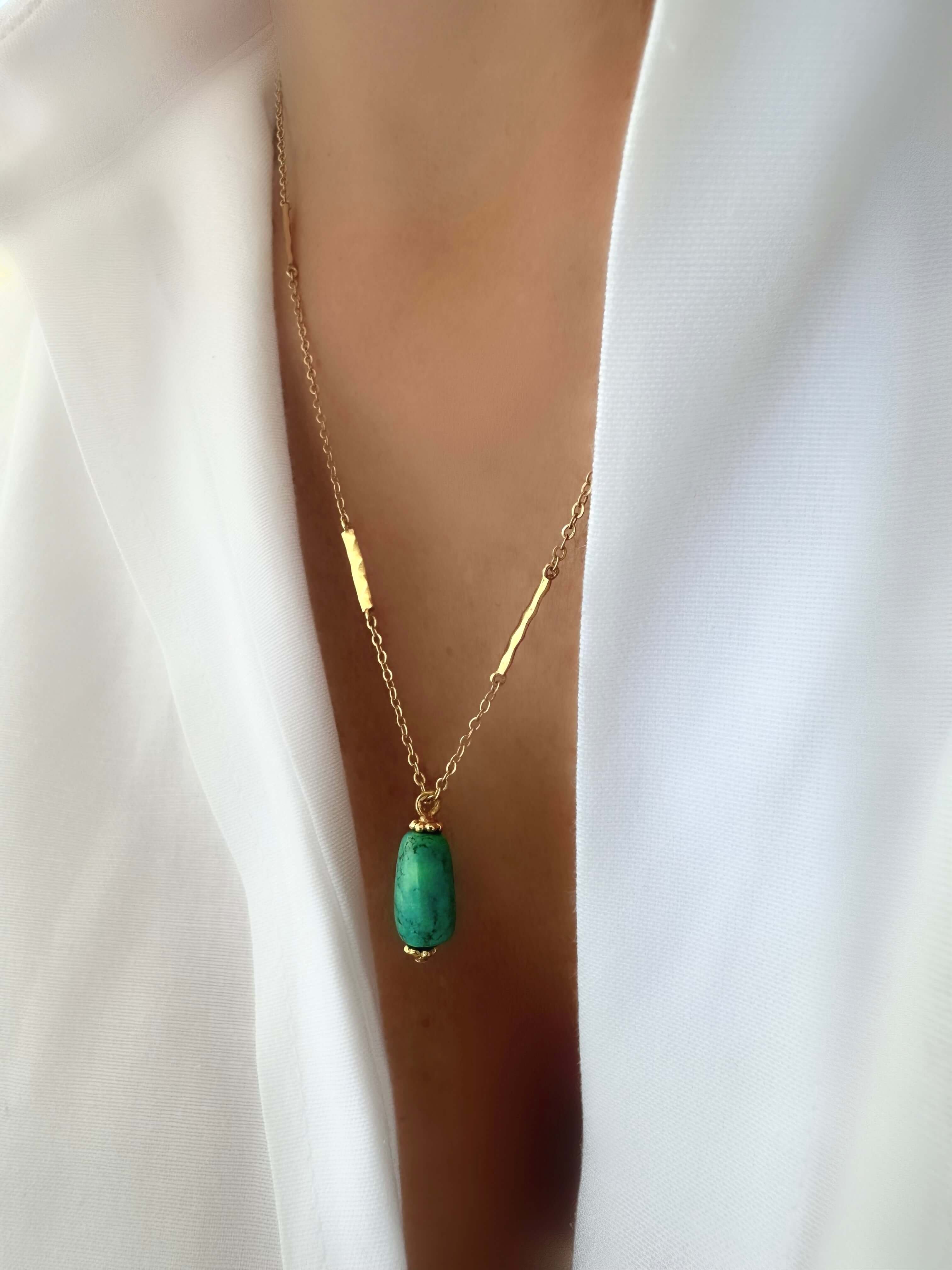 Large Turquoise Necklace