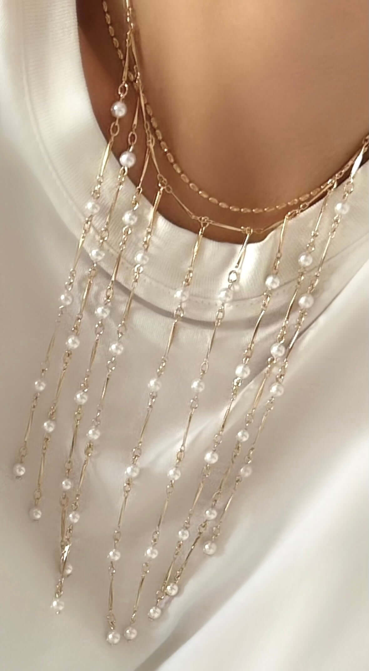 Pearl Rain Necklace