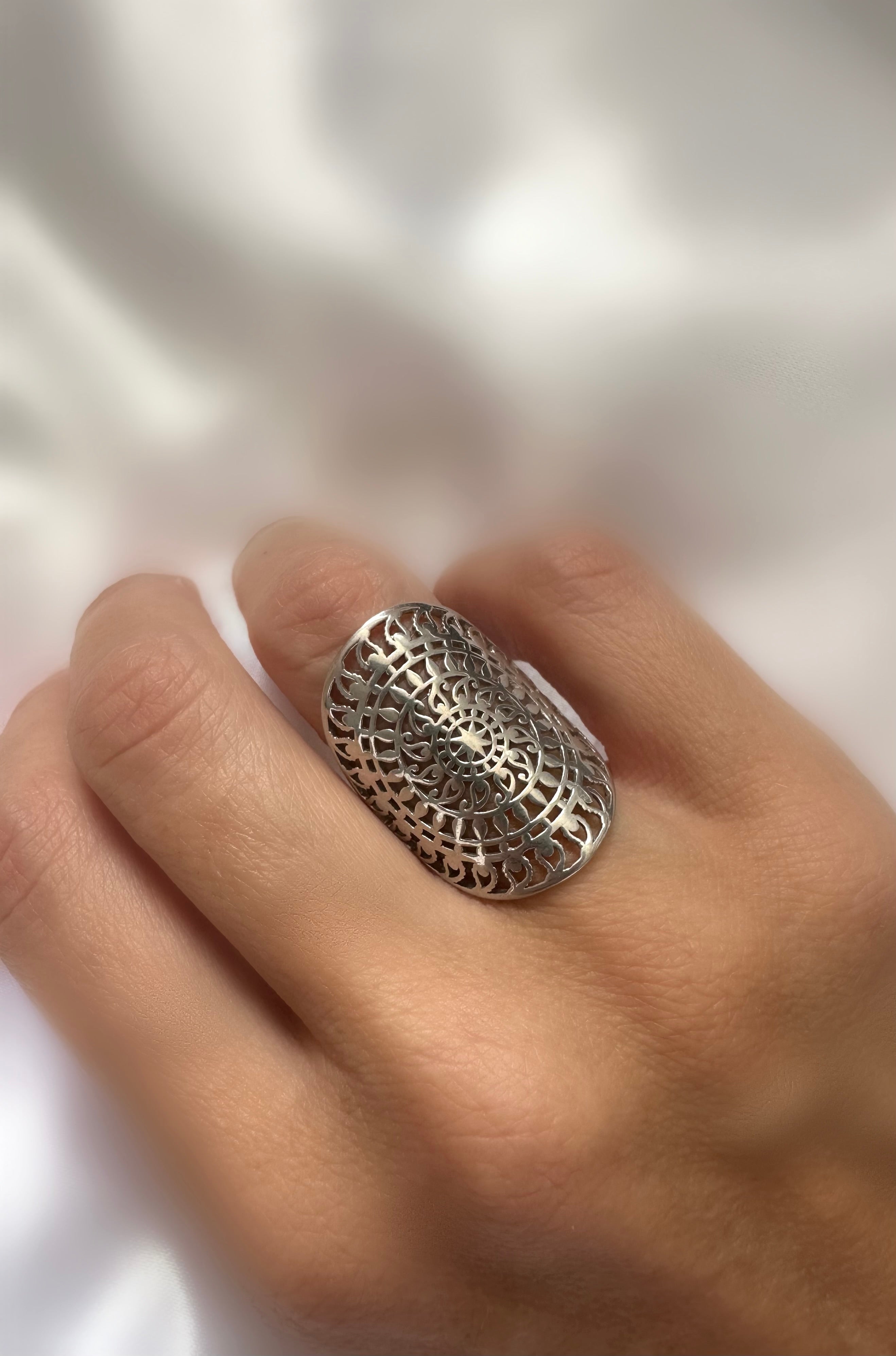 Arabesque Ring (silver) (RBJ)