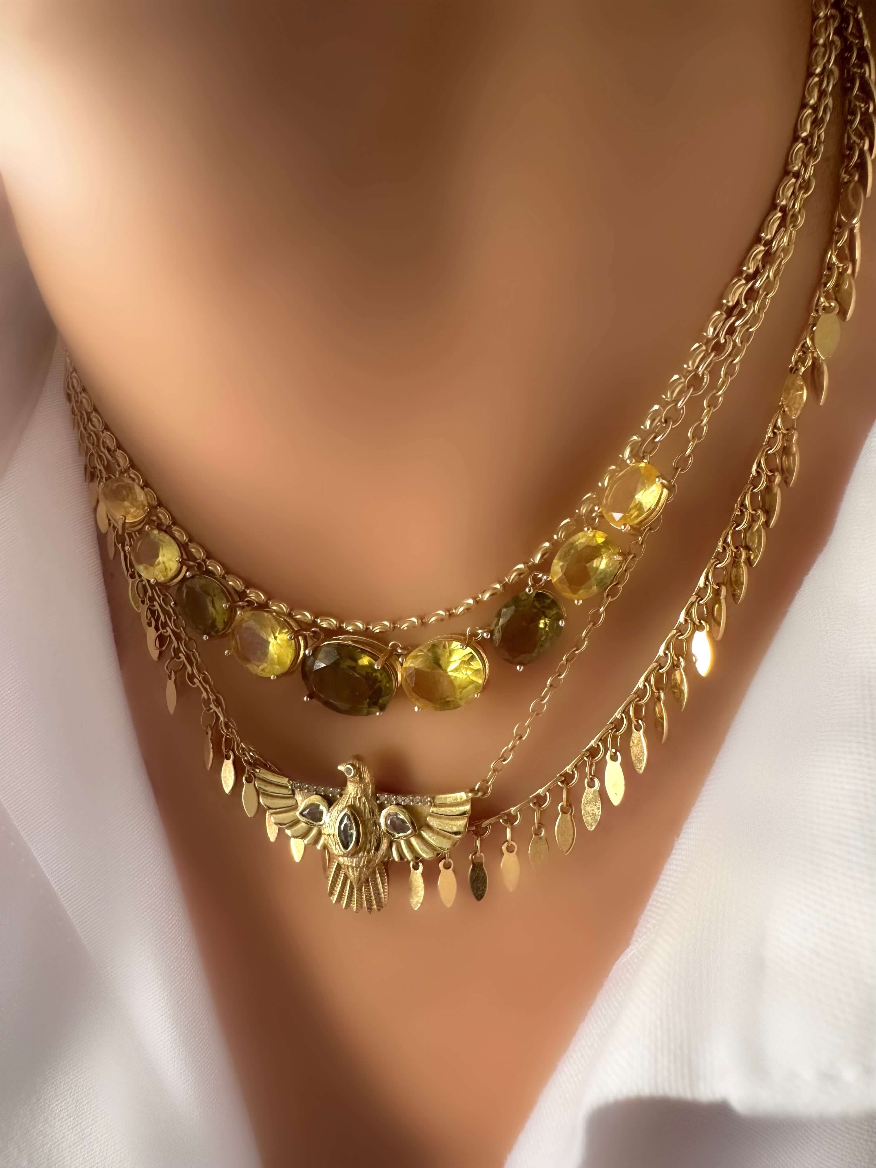 Anna Chain Necklace (24k Gold Plated Silver)