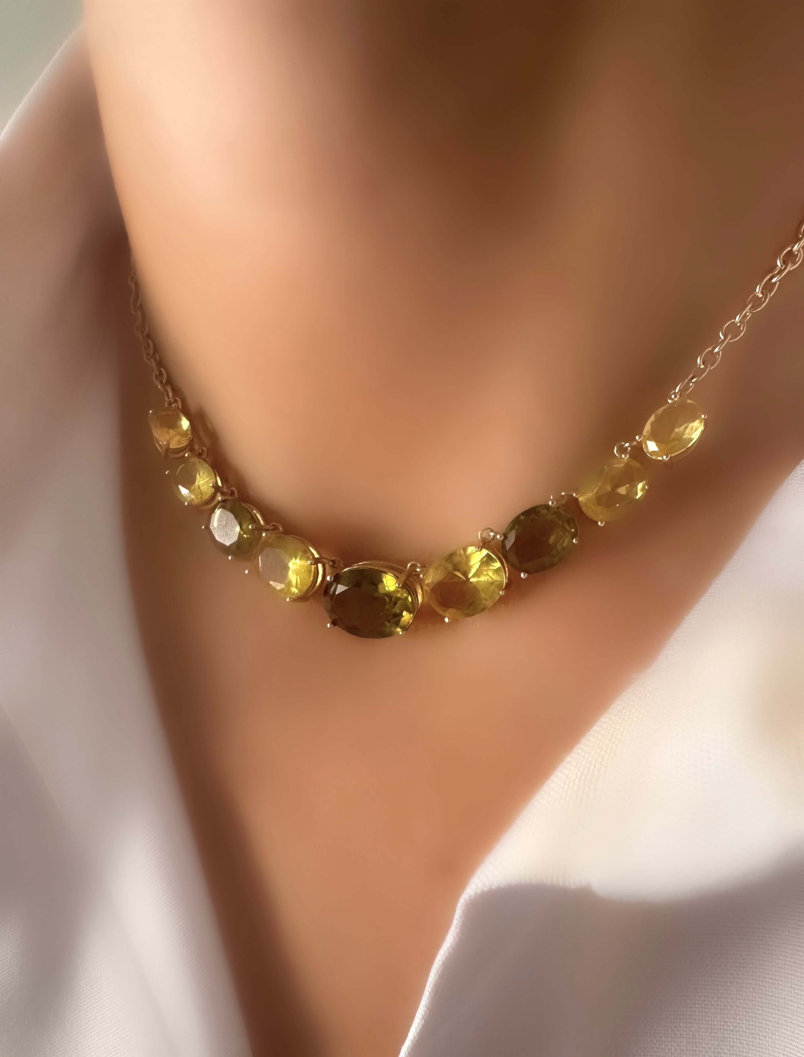 Anna Chain Necklace (24k Gold Plated Silver)