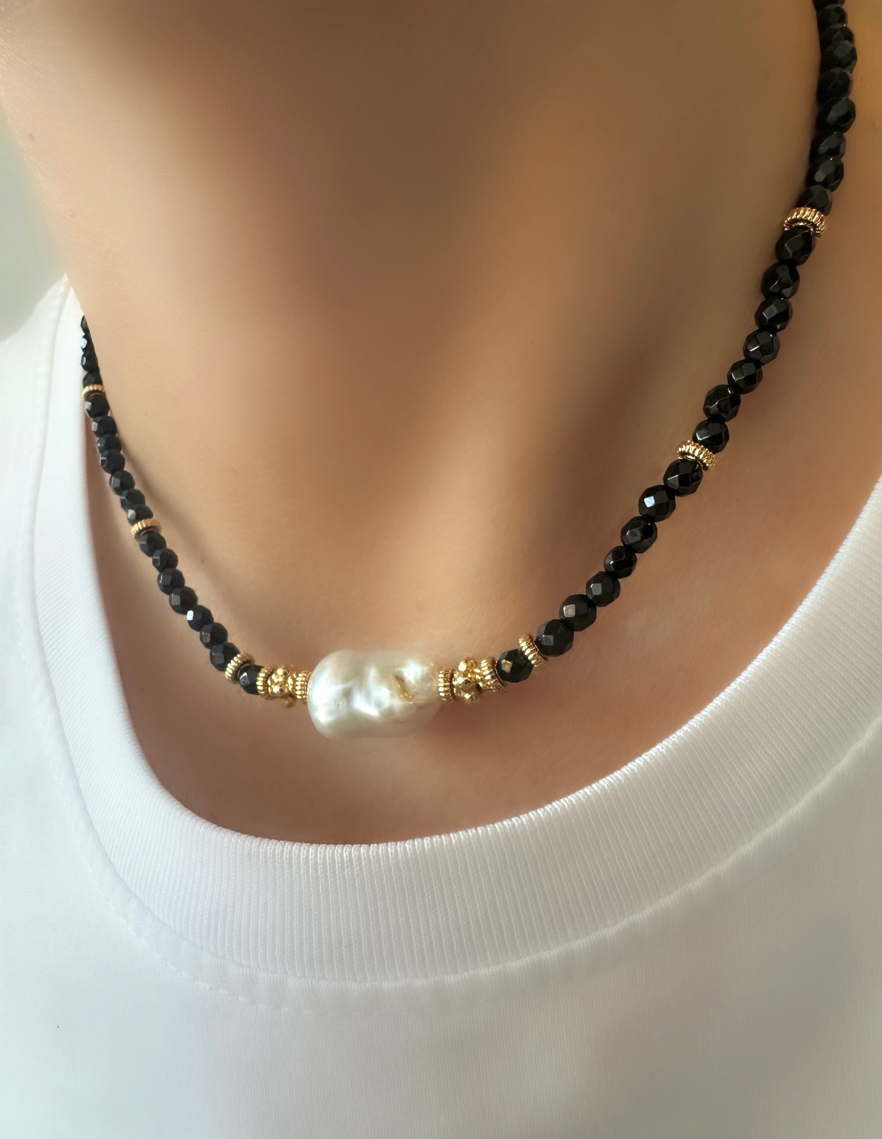 Collar Stones Baroque (Onix)