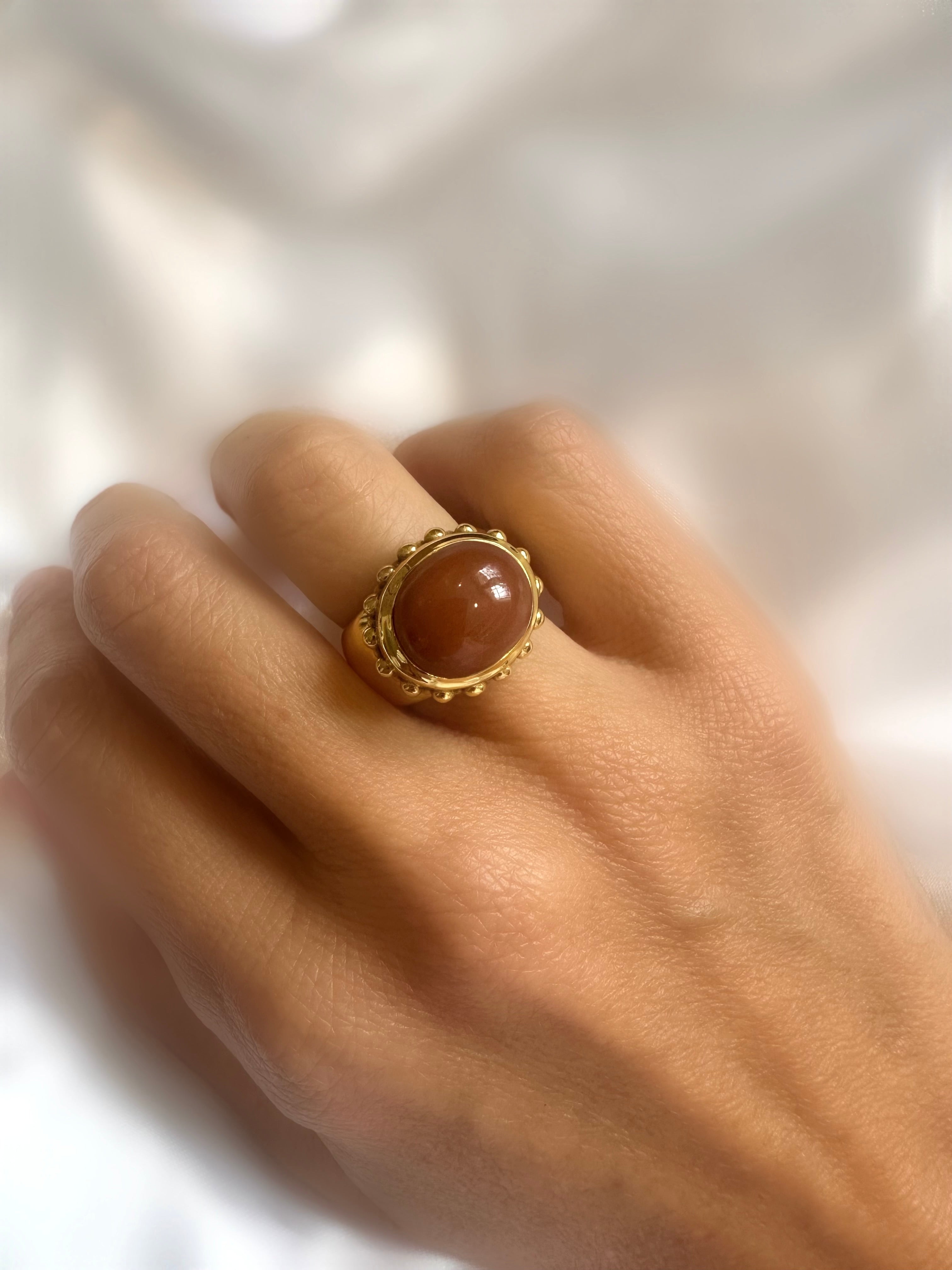 Brown Quartz Ring (RBJ*)